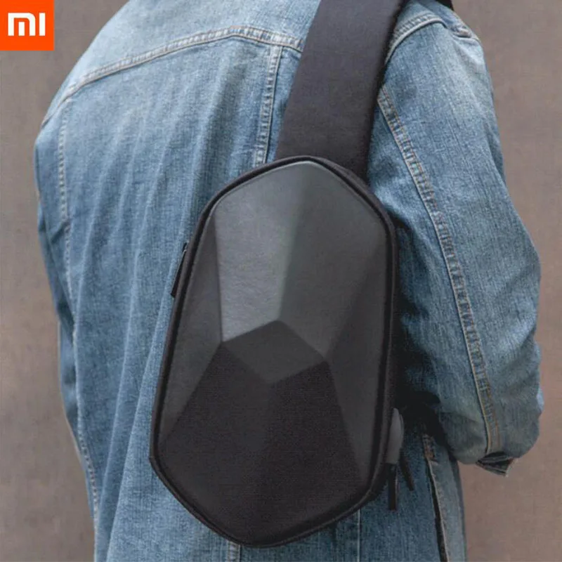 Xiaomi BEABORN Polyhedron PU рюкзак сумка водонепроницаемый красочный отдых Спорт нагрудный пакет сумки для мужчин и женщин путешествия Кемпинг