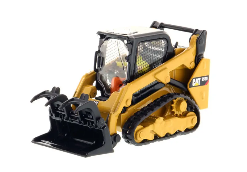 DM стиль Картер Инженерная модель автомобиля CAT 259D 1: 50 сплав гусеничный погрузчик 85526