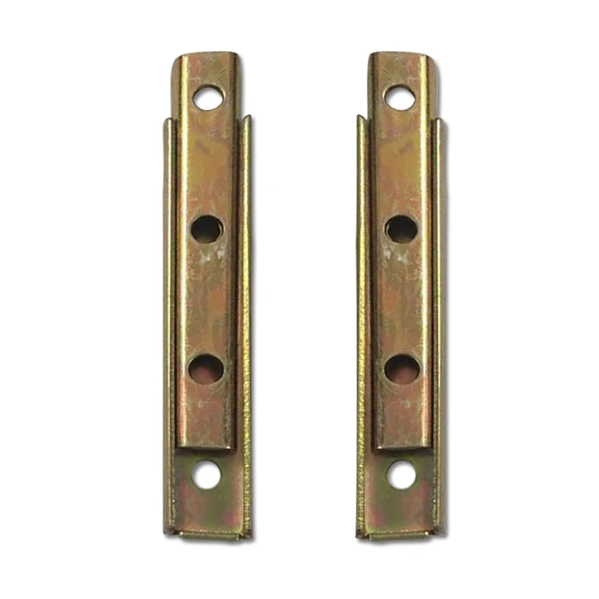 Furniture Bed Buckle Insert Connector Hinge Sofa Bolt Connecting Pins Accessories Furniture Bolts Buckle Hinges 2Pcs/set furniture bolt latch