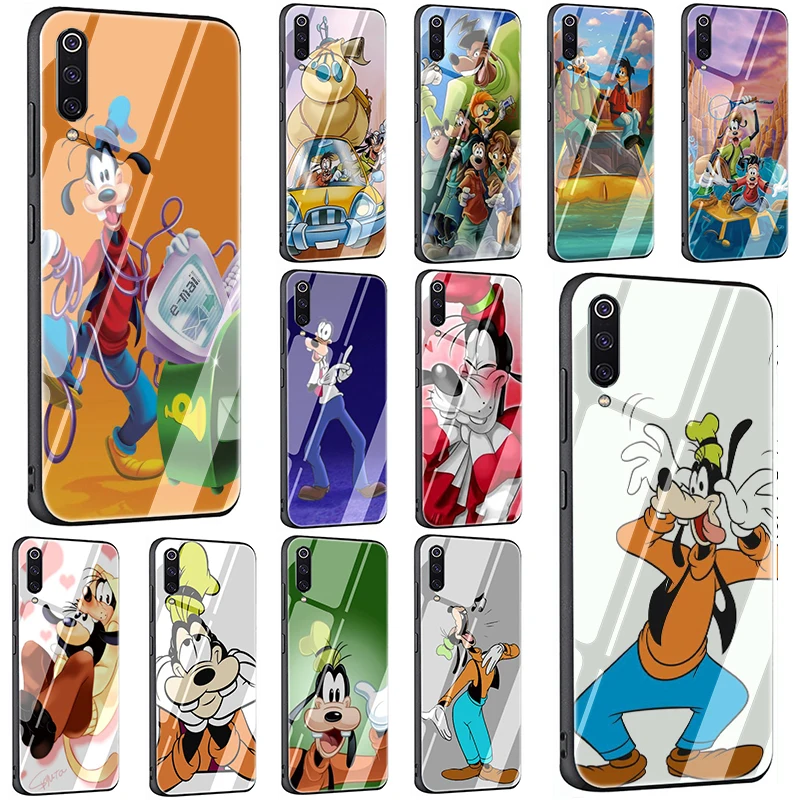 

Goofy is in Mickey Mouse Tempered Glass Cover Case for Xiaomi 8 Lite A1 A2 9 Redmi Note 5 6 7 Pro 6A 4X POCOPHONE F1