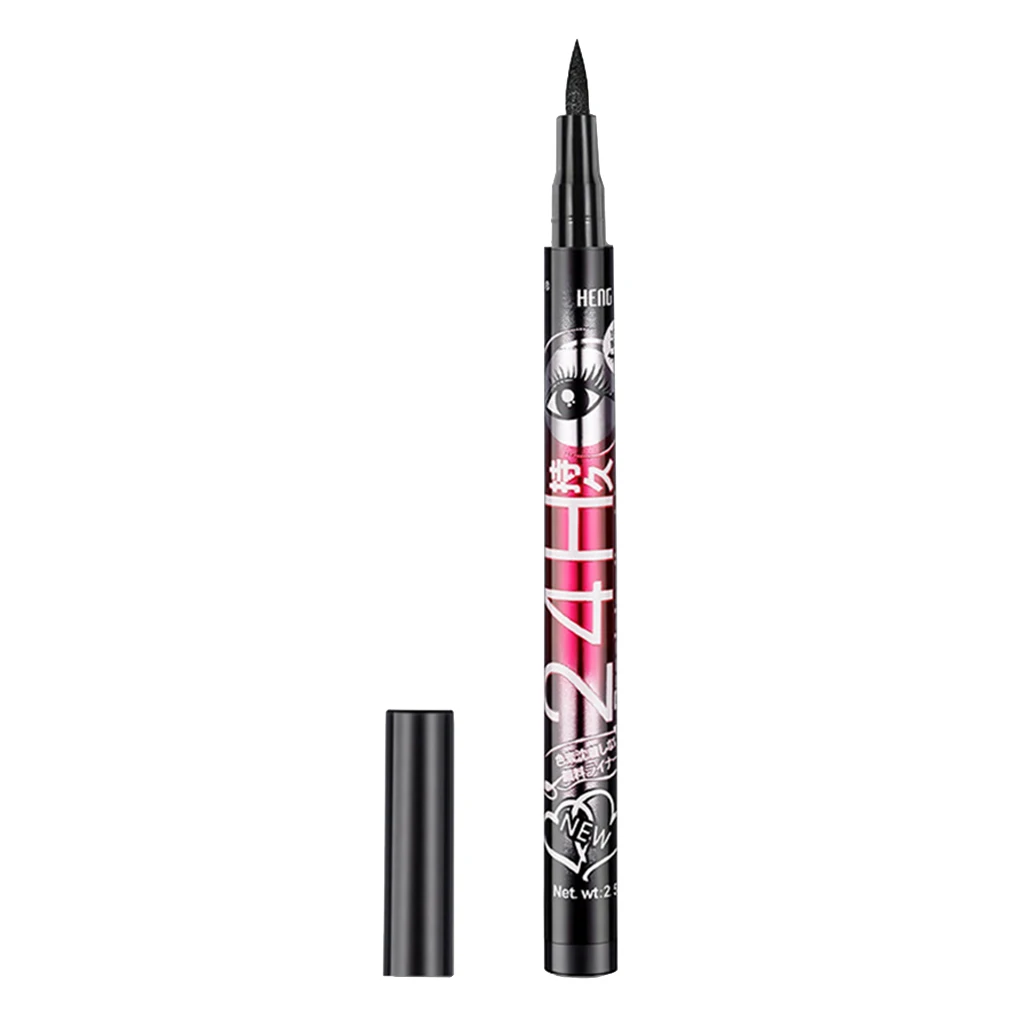 Matte Black Liquid Eyeliner Long Lasting Non Smudge Cat Eyes Definer 2.5g