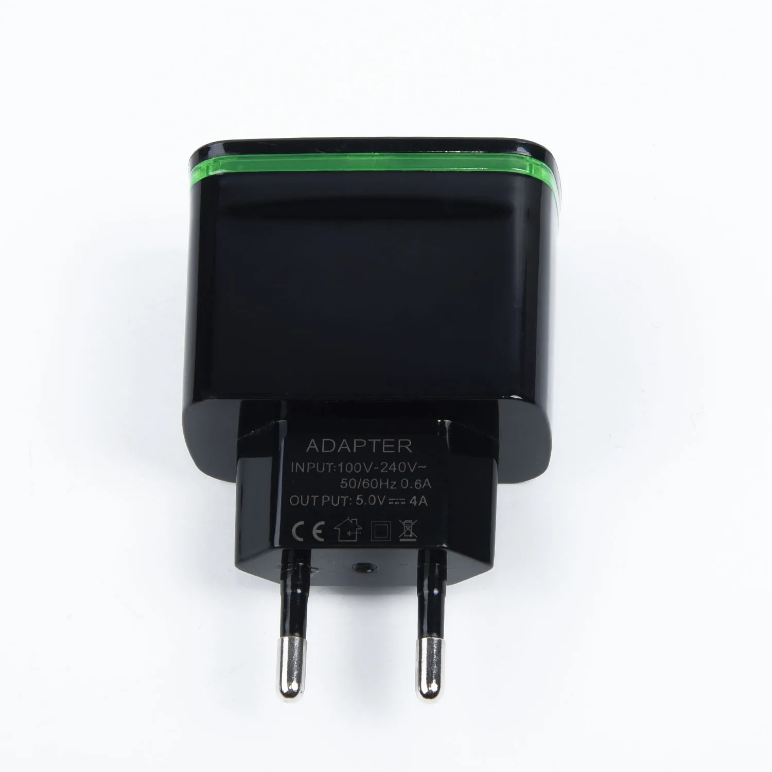 4 Порты кабель для быстрой зарядки USB Hub ЕС плагин для настенного Зарядное устройство для Android, Apple устройств