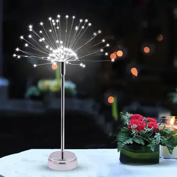 

Firework Lights Garden Light 40 LED Lights Battery Home Decoration Fairy Lights Navidad новогодние украшения FDH