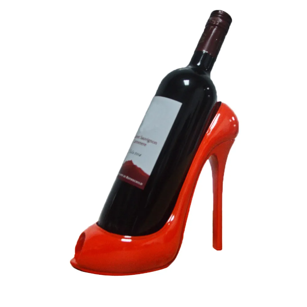 Wine Rack High Heel Shoe Bottle Holder Storage Wedding Party Decor Ornament Gif room decoration Accessories Figurines for Home