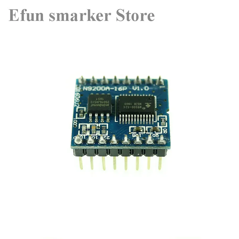 Стерео UART mp3-плеер голосовой модуль звуковой музыкальный чип 24Bit DAC N9200A с SD-картой |