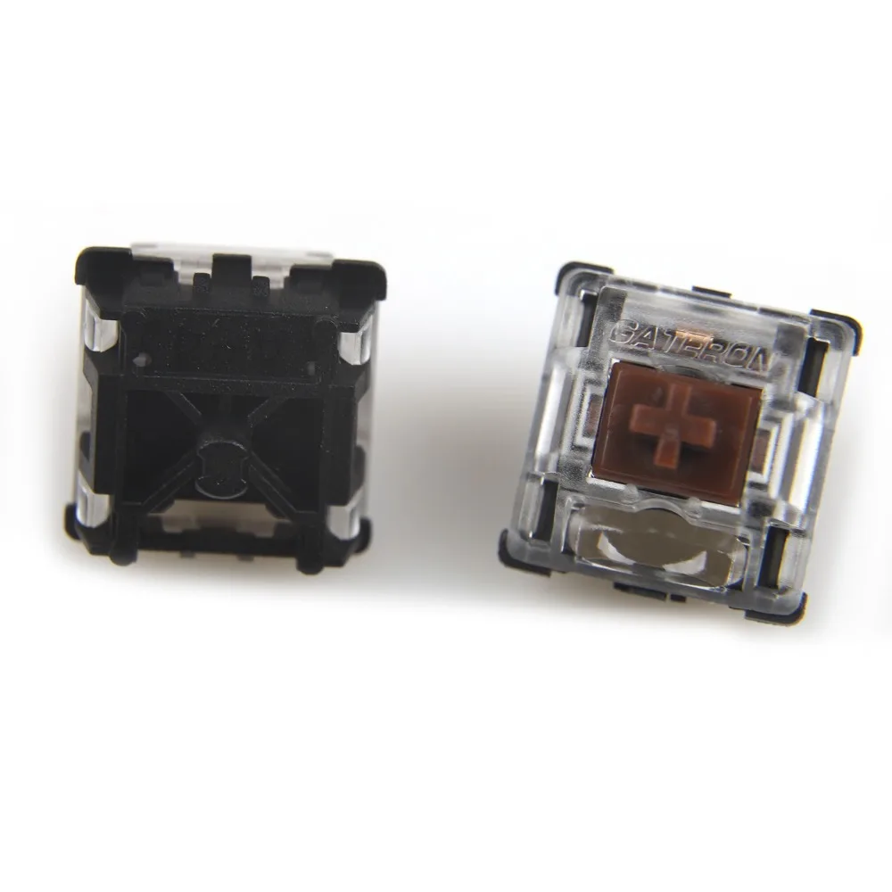 Interruptores ópticos do teclado Gateron, KS-15, intercâmbio, SK61, SK64, grosso