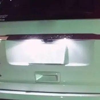 

6500K License plate lights Auto Exterior Replacement 18-LED Number Car
