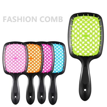 

1pcs Professional Hair Massage Comb Salon Hair Care Styling Tool Anti Static Hairbrush Head Massager Comb