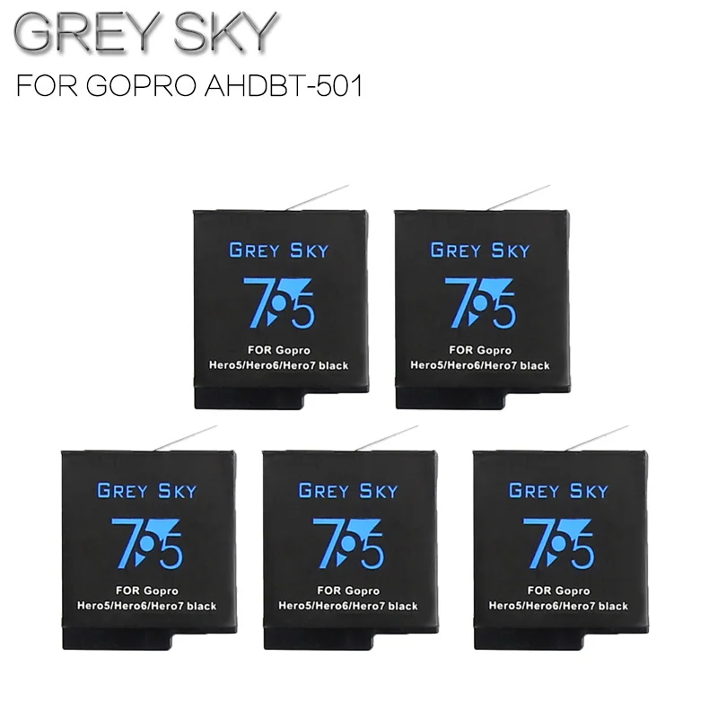 5 battery Для экшн-камеры GoPro AHDBT501 Hero5 Батарея+ USB 3-Порты и разъёмы Зарядное устройство с Тип C Порты и разъёмы для 501 GoPro Hero 5 GoPro Hero 6/7 Камера Батарея - Цвет: 5 battery