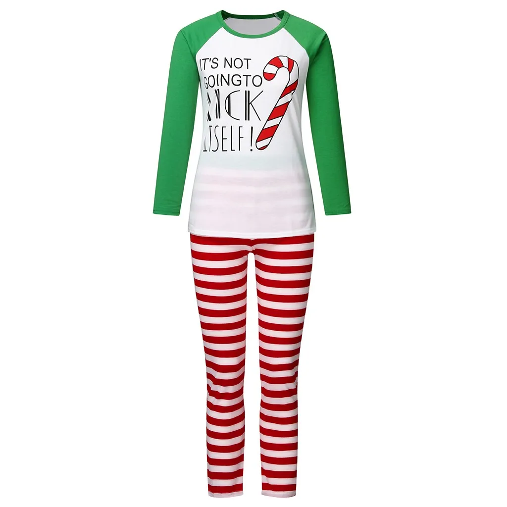 

Christmas Parent-child Clothes Set 2019 New Year's Red Merry Christmas Pyjamas Family Matching Adult Women Kid Sleepwear Pajamas