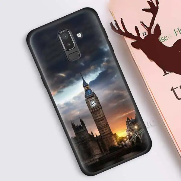 B14 Лондонским Биг Бен Англия чехол для samsung Galaxy J8 J6 J4 A6 A7 A8 A9 плюс M10 M20 M30 S M40 силиконовый чехол для телефона с изображением на задней панели Чехол - Цвет: B14