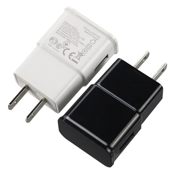 

High Quality For Samsung Galaxy S7 S6 S5 S4 i9500 Charger EU/US USB AC Wall Charger Power Plug 200pcs/lot