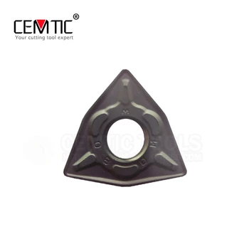 

10pcs ZCCCT carbide inserts WNMG080408-DM YBC252 for steel