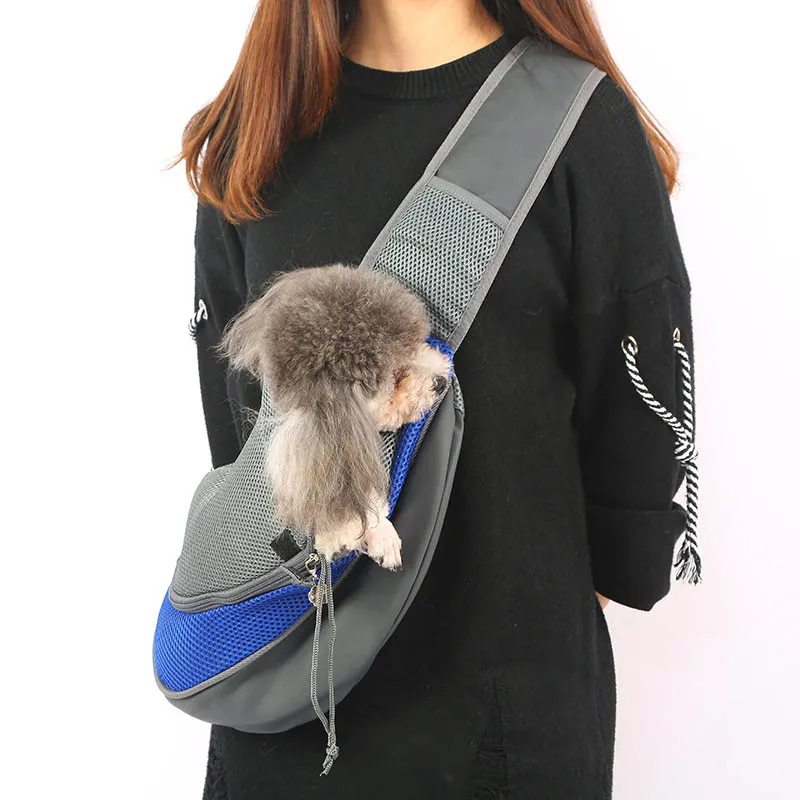 Pet Puppy Carrier S/L Открытый Путешествия собака сумка сетка Оксфорд один комфорт слинг Сумочка Сумка