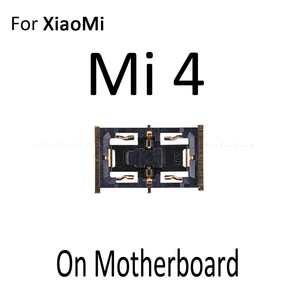 Комплект из 2 предметов, внутренняя PFC аккумулятор разъем клемма контактная Замена для Xiaomi mi 5x A1 A2 6X Red mi 5 6plus 6A Note 4 4X Pro 5 5A 7 Pro - Цвет: For Xiaomi Mi 4