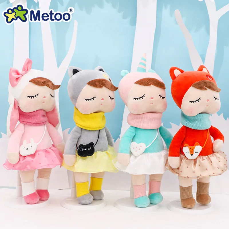 Juguetes de peluche originales para niñas, muñecas suaves de primavera-verano, conejo bonito, animales Angela, regalos para niños 2021