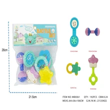 Fun Early Education Puzzle Teether Soft Rattle Teether Training Visual Recognition Ability Alleviating Pain During Teething
Fun Early Education Puzzle Teether Soft Rattle Teether Training Visual Recognition Ability Alleviating Pain During Teething