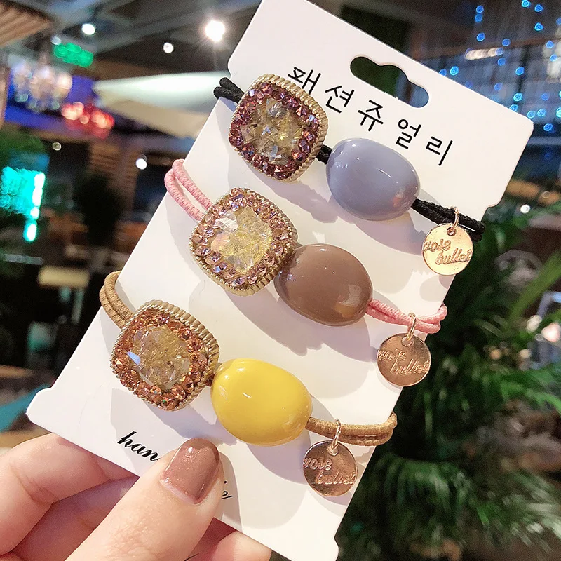 Новинка 2019 Модная поп лента для волос с кристаллами девушек обруч необычная