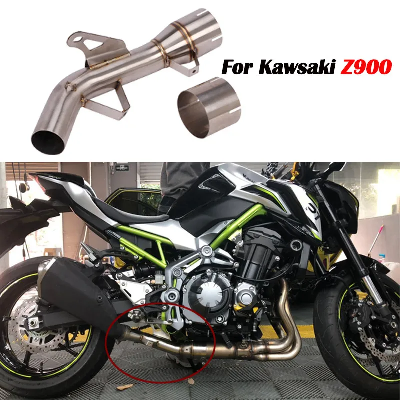 Выхлопная труба Decat для Kawasaki Z900 Z 900 2017 2018 2019 из нержавеющей стали |