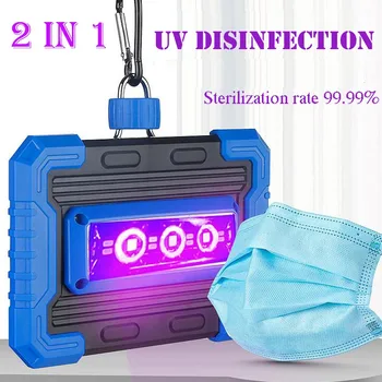 

2 in 1 Germicidal Lamp Disinfection Bulb UV LED Corn Sterilization Light Bulb Ultraviolet Sterilizer Household Cleaning Light#j5