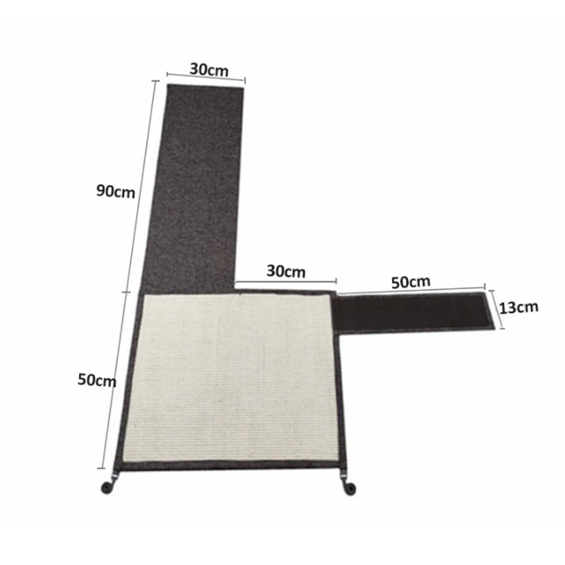 Котенка царапин доска Pad игрушка из сизаля диван мебель протектор кошка Уход за