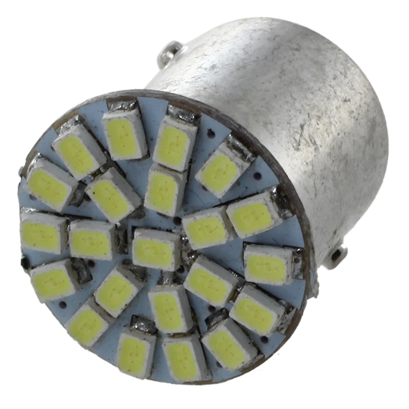 Промо акция! 10X T25/S25 1157 BAY15D белый 22 SMD СВЕТОДИОДНЫЙ стоп задние тормоза поворота