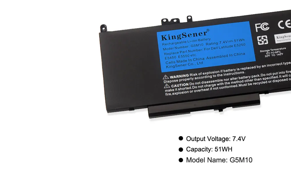 Dell latitude e5450 bateria do portátil