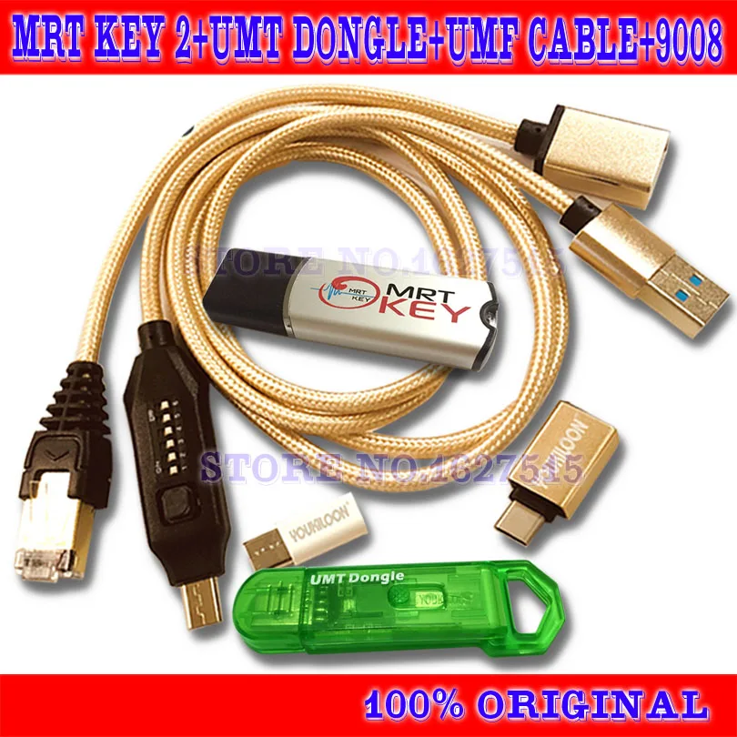  mrt key 2 mrt dongle 2 / mrt tool 2 + umt dongle + umf all in one boot cable ( Ultimate Multi-Funct