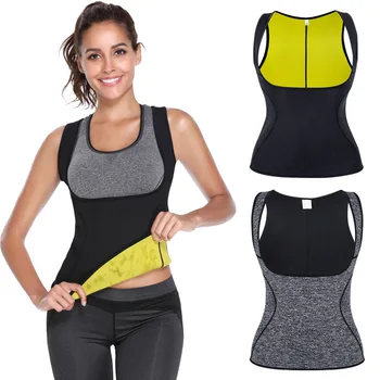 

Women Body Shaper Sleeveless Fitness Corset Sport Gym Tank Top Women Yoga Shirts BodybuildingFat Burning Vest Running T Shirt