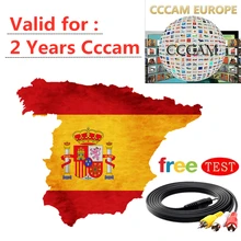 Наиболее стабильные cccams для Европы Cccam clines на 2 года, испанские CCCAM линии используются для GTmedia V9 Super V8 Nova спутниковый ТВ приемник