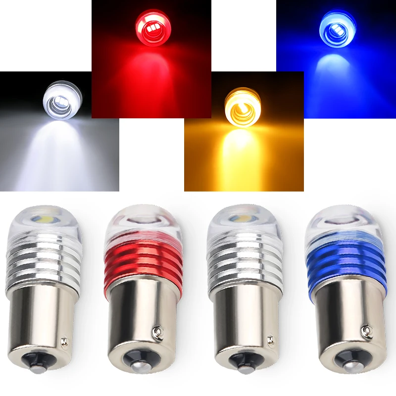 

1 PCS 1157 LED 1156 BAY15D Strobe Led Bulb High Lumen Chips For Cars Motorcycle 1156 1157 Red LED 5730 Led Brake Lights DC 12V