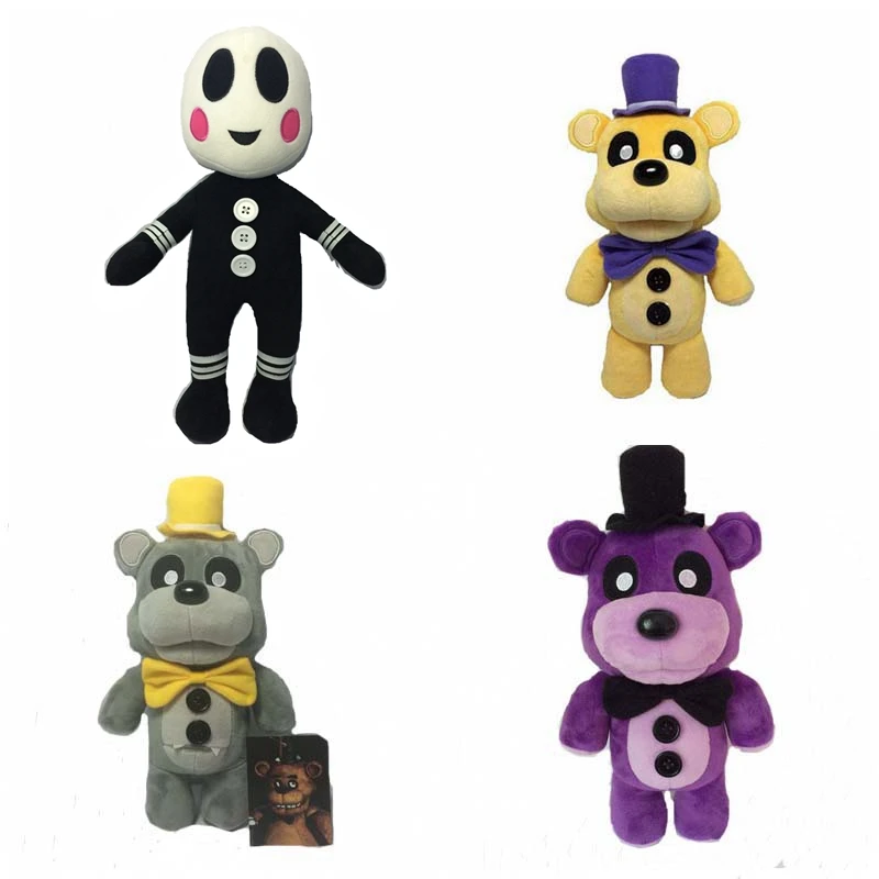 30 см Fnaf Five Nights at Freddy's Золотой Фредди воздушный шар "Медвежонок" Мальчик марионетта плюшевая кукла, Дети Рождественский подарок игрушка