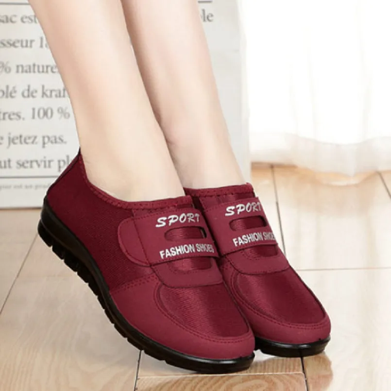 Cresfimix zapatos de mujer; женские классические туфли на плоской подошве без застежки; цвет красный, винный; красивые женские черные балетки; коричневые танцевальные туфли в стиле ретро; a5527