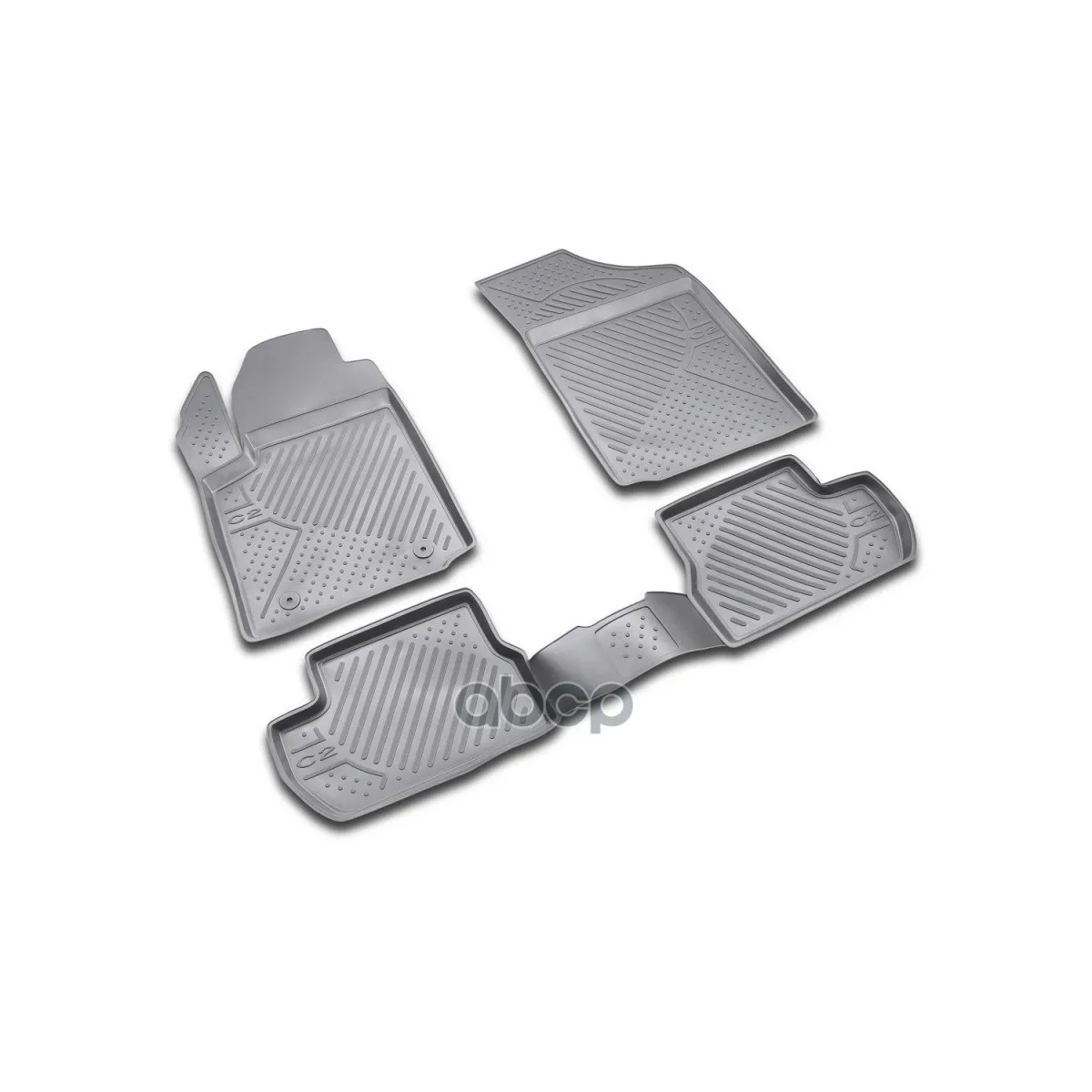 Коврики В Салон Citroen C2 2003-9/2008, 09/2008-, 4 Шт.(Полиуретан) ELEMENT арт. NLC.10.04.210k