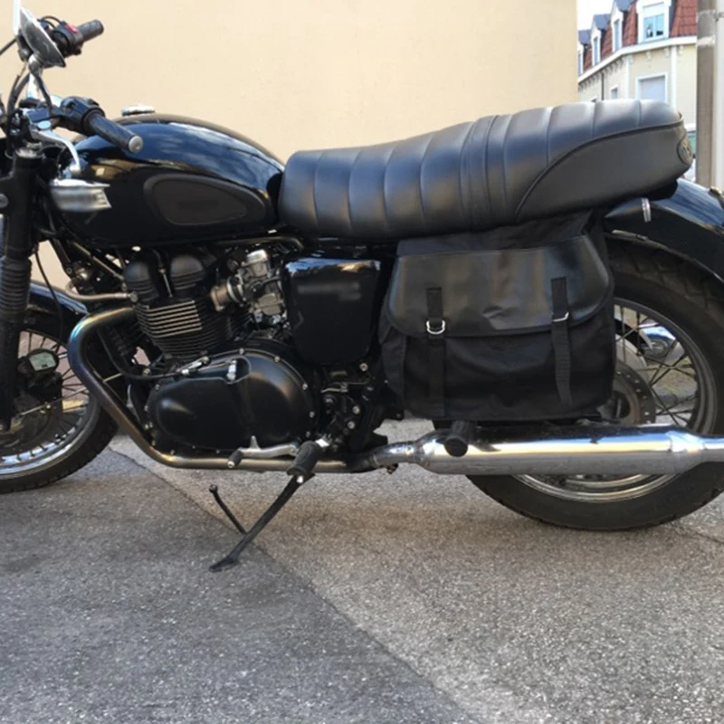 Седло для мотоцикла сумки для Honda Yamaha Suzuki Sportster Kawaski Мотоцикл Скутер седло сумка