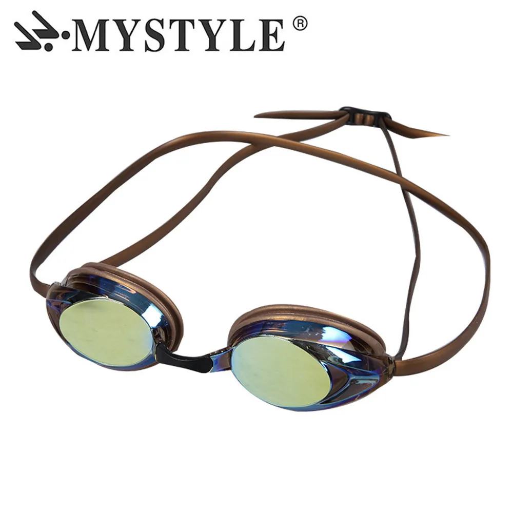 MYSTYLE плавательные очки профессиональные для взрослых водонепроницаемые