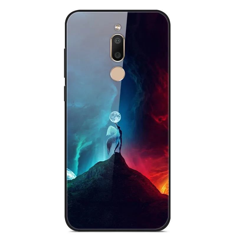 Чехол из закаленного стекла для Meizu note 9, мягкий бампер, 3D принт, чехол для Meizu 16XS X8 15 Lite M8 Lite M6T, стеклянный чехол для телефона