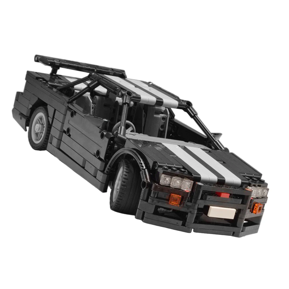 

708Pcs MOC Static Sport Car Model Small Particle Building Blocks Educational Toy Set