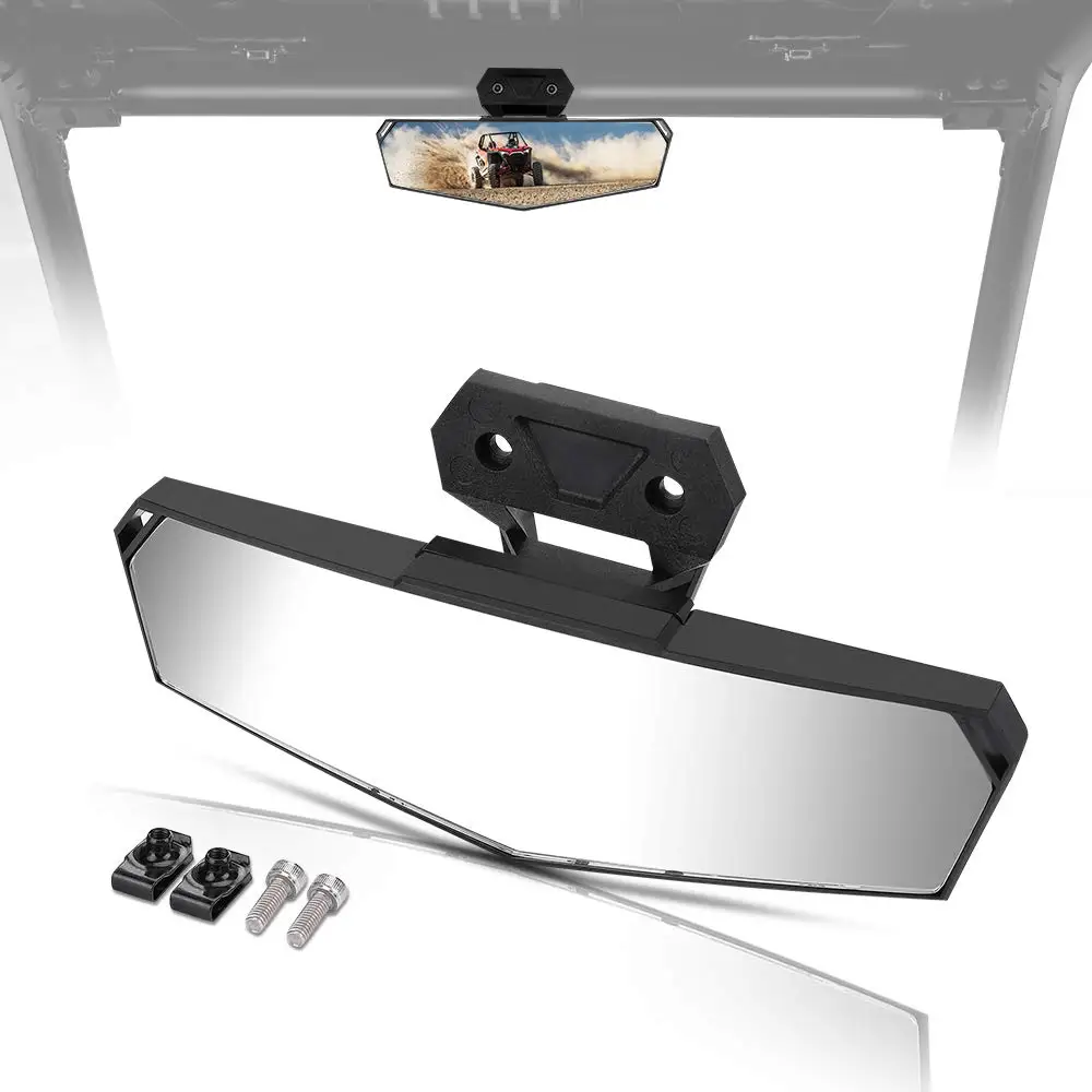 2020 2021 RZR UTV KEMIMOTO rearview Center Rear View Mirror For Polaris