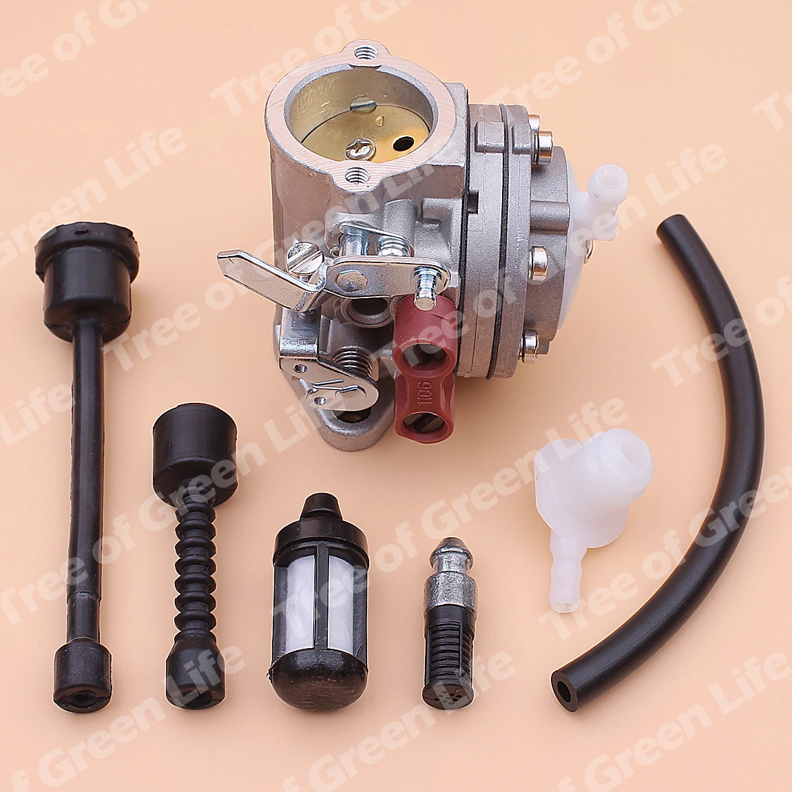 Карбюратор Carb для Stihl 070 090 090G 090AV топливный масляный фильтр, шланг бензопилы 1106 120 0650