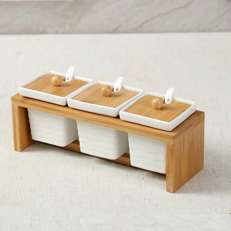 Кухонные принадлежности банка для приправ европейская простая кухонная посуда