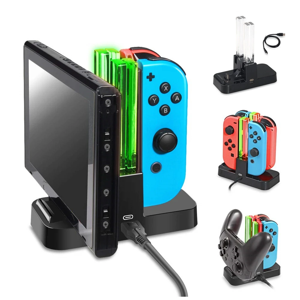 Switch Controller Charger For Joy Con Compatible With Nintendo Switch Charging Dock With Pro Controller Charger For Nintendo Chargers Aliexpress Switch Controller Charger For Joy Con Compatible With Nintendo Switch Charging Dock With Pro Controller Charger For Nintendo Chargers Aliexpress