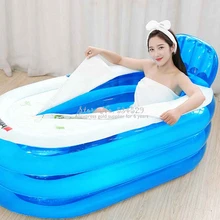 21% домашняя утолщенная надувная ванна для взрослых, Складная Ванна, бочонок, Детская ванна, может лежать, пластиковая Ванна для бассейна