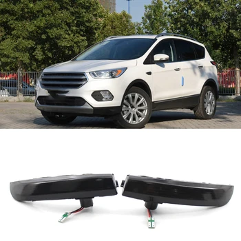 

New 1 Pair Wing Mirror Dynamic Light Side Corner Lamp CJ5413B383AB CJ5413B384AB Replacement for Kuga 2013-2019