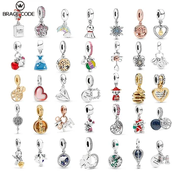 

2PCS Special Offer Charm Charms Beads fit Brand Necklace Bracelets for Women Jewelry DIY Ladybug Lion Zebra Accessories