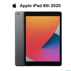 100% Original Nouveau Apple IPad 2020 IPad 8 Gris (10.2 pouces, 128 GO) (8th Génération) 