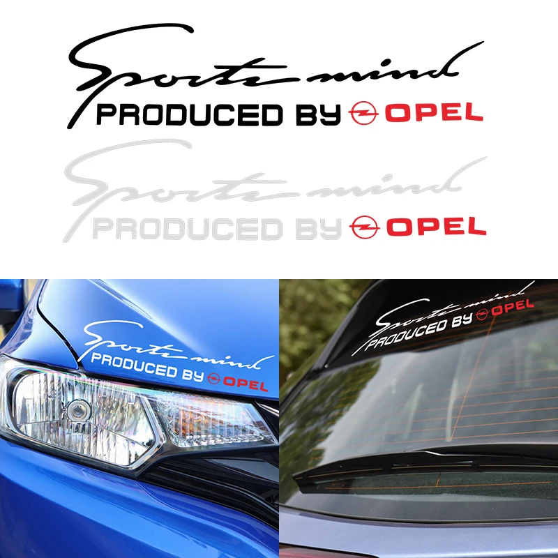 

1pcs Car Badge Light Eyebrow Sticker Car Logo Sport Design Decal for Opel Astra H G J Insignia Mokka Zafira Corsa Vectra C D