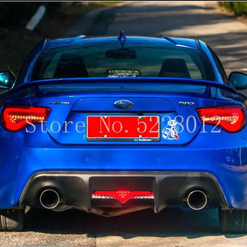 Для Subaru BRZ Toyota 86 спойлер высокого качества из полимерного волокна, Автомобильный задний спойлер для Toyota 86 GT86 Subaru BRZ