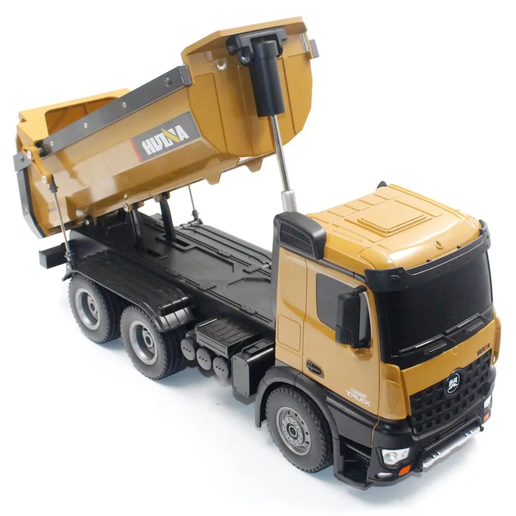 HUINA TOYS 1573 1577 1/14 10CH сплав RC самосвал вилочный погрузчик инженерный строительный