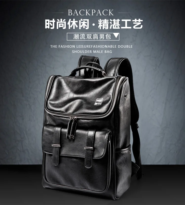 Рюкзак-сумки Mochila Школьный черный для девочек menpu твердый Bolsas большой Feminina